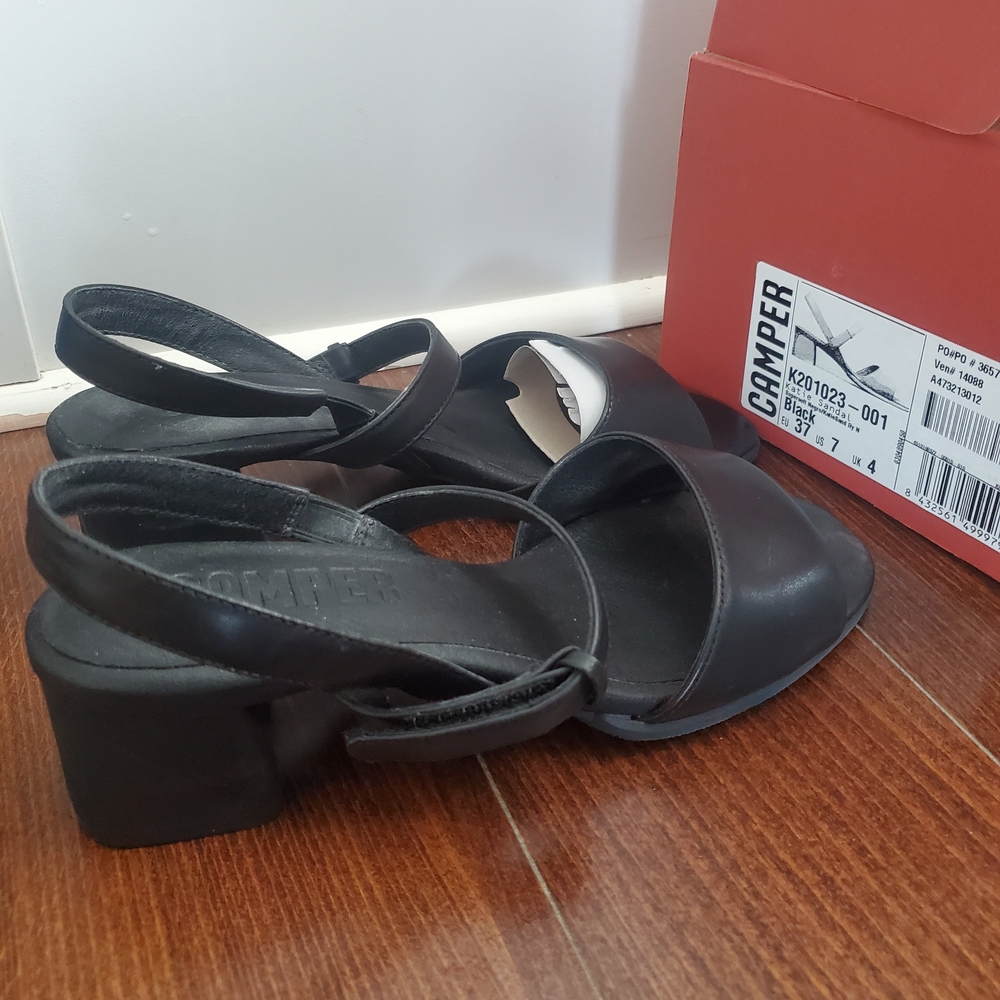 Camper Women's Black Sandals